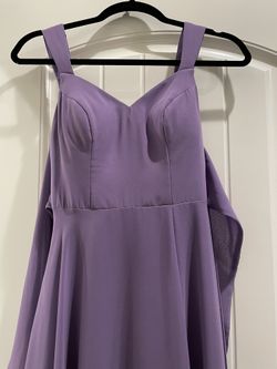 Purple Dress, Bridesmaid And Special Event