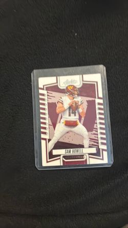 Football card  sam howell