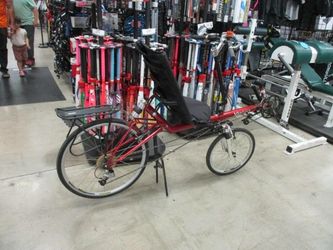 Used Vision R-40 27 Speed Recumbent Bike