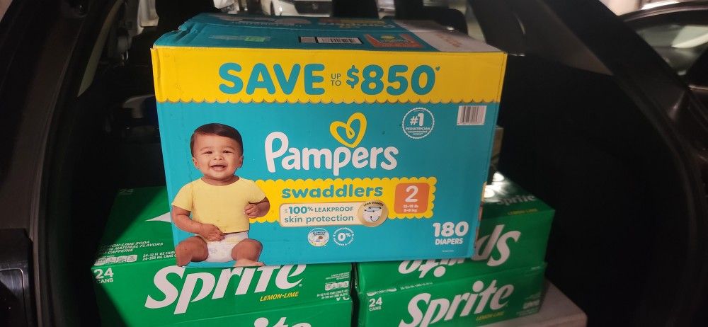 Pampers Swaddlers Size 2 Diapers