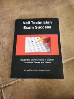 Nail Technician Exam Success Book Brand New