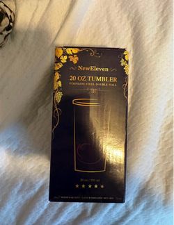 NewEleven 20 oz Stainless Steel Tumbler