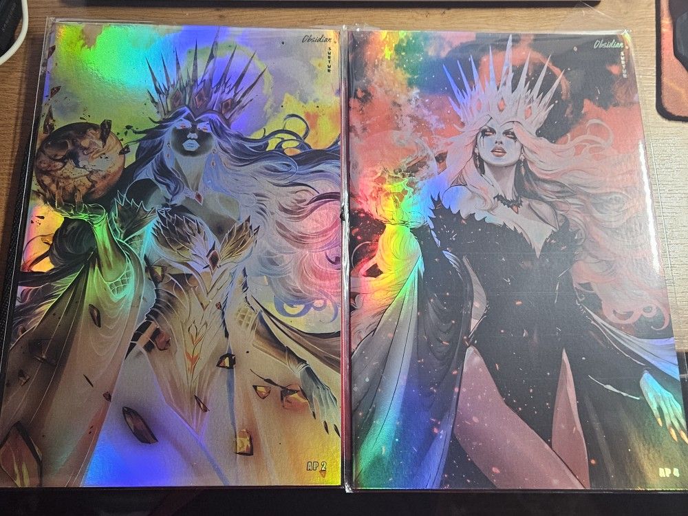 Extinction Highway Ice Queen Foil AP 2 & 4 Surtur Collectibles Comics