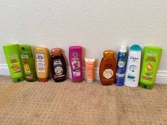 Misc Shampoo, conditioner, etc– Garnier, Herbal Essences, Dove
