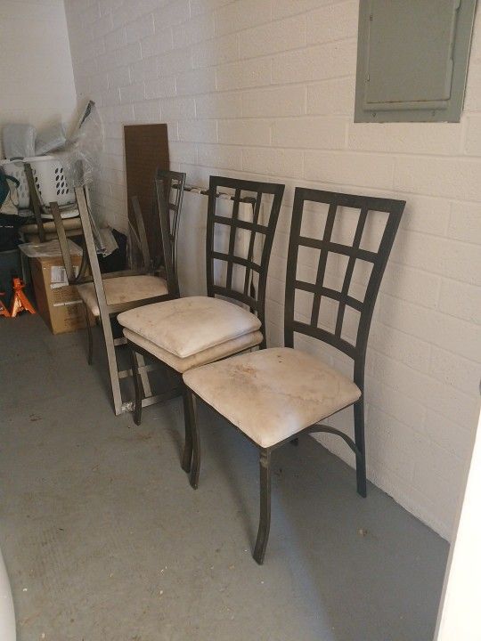 Dining/kitchen Metal Chairs
