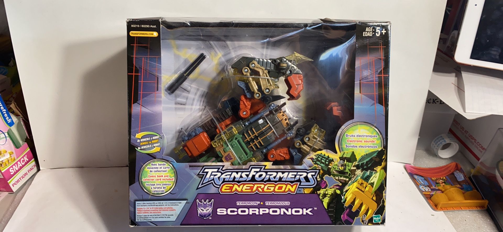 Hasbro Transformers Energon 2003 Decepticon Scorponok