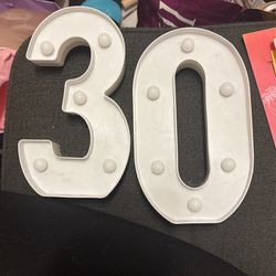 LED 30 Sign