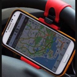 Cell Phone Holder for Steering Wheel