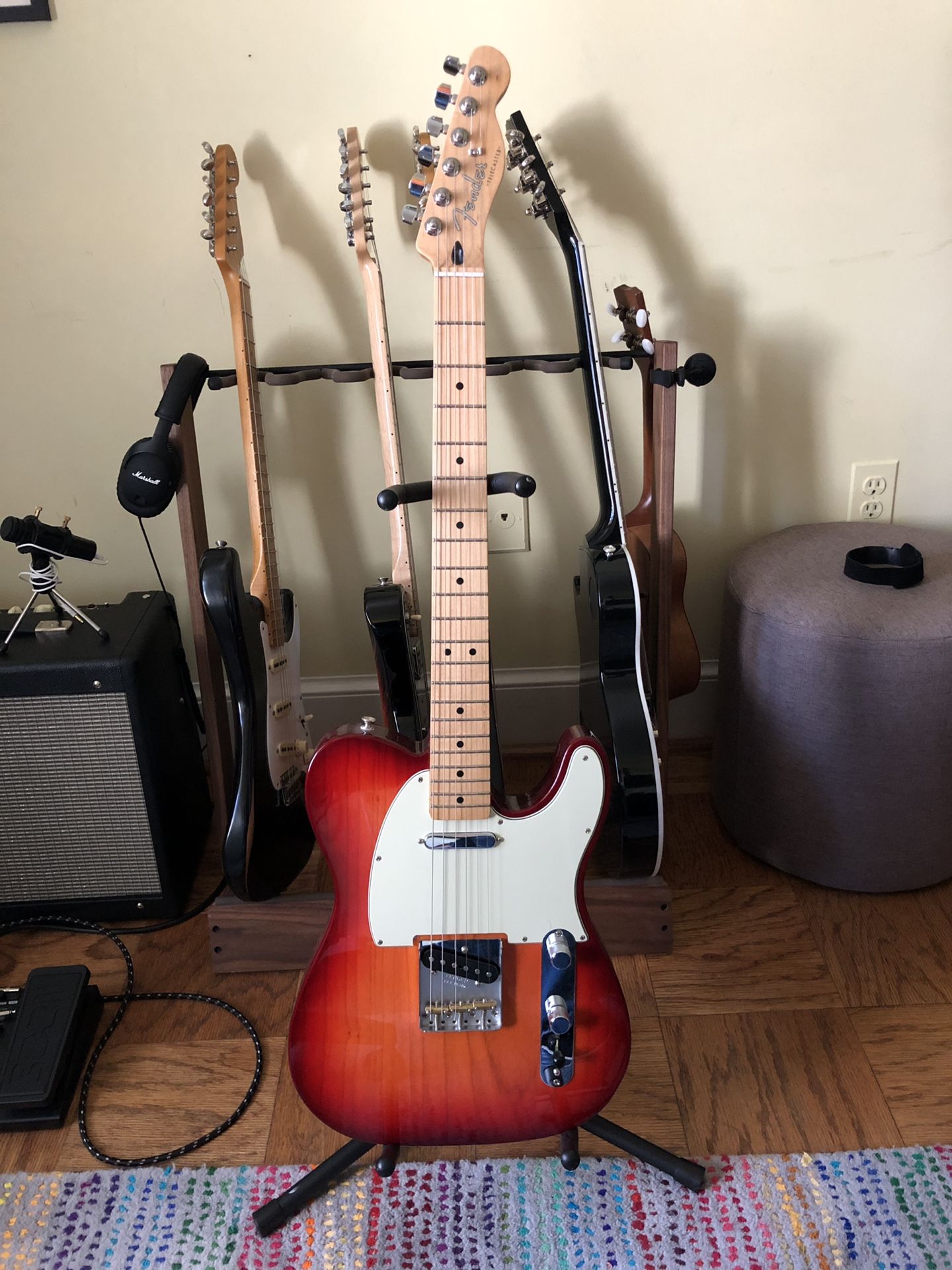 Absolutely New Fender Telecaster / Special Edition Deluxe Ash Aged Cherry Burst