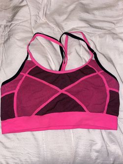 Pink Sports Bra (size XL)