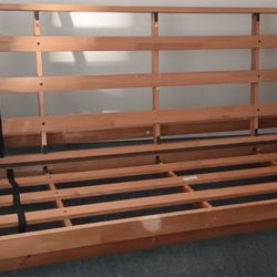 Solid Hardwood Mission Style Futon Frame