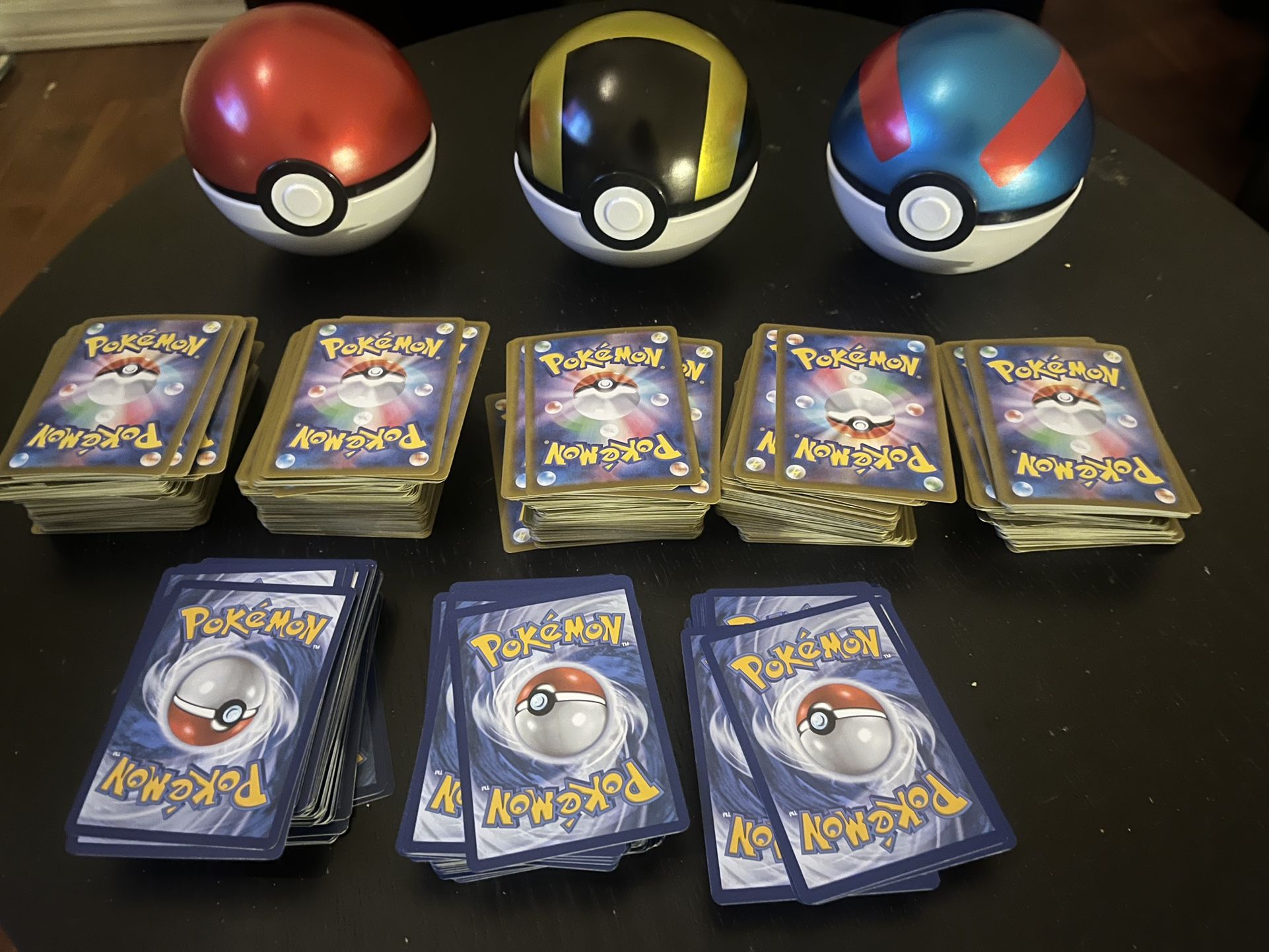 Pokémon Card Lot 150 US And Approx 350 Japanese With 3 Tin boxes