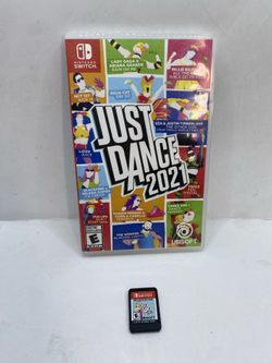 Ubisoft Just Dance 2021 Nintendo Switch w/ Case & Cartridge Multiplayer