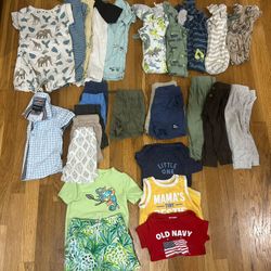 Baby Boy Clothes 12-18m ( Sold Together)