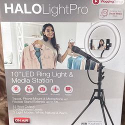 Halo 10” Led Light Pro 