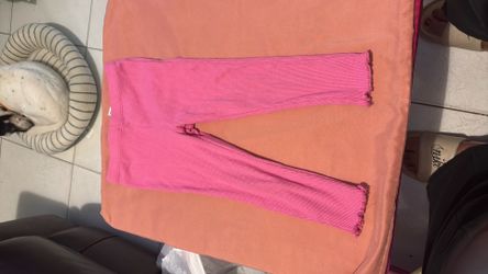 Pink striated pants 2T