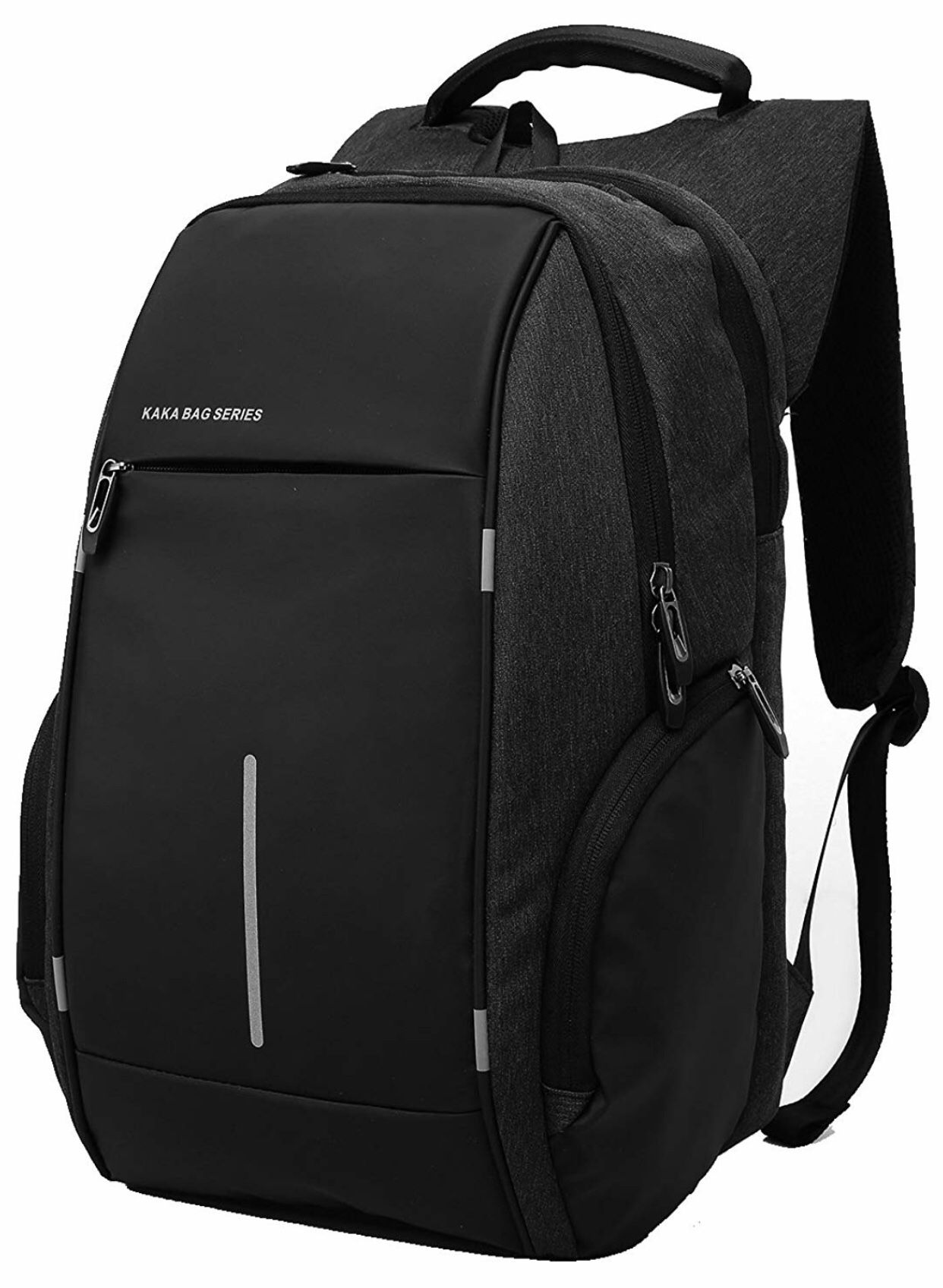 Oxford Laptop Backpack Business Anti Theft Slim Rucksack Water Resistant Durable Large Capacity Daypack with Reflective Strip
