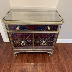 Mirrored Side Table