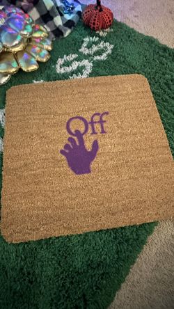 Off White Door Mat Rug Outdoor Decor Virgil Abloh 