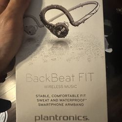 Back Beat Fit Plantronics Wireless Waterproof Headphones 