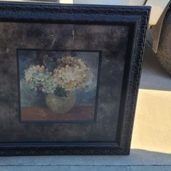 36"x36" Wood Framed Painting Home Decord
