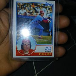 Pete Rose Card