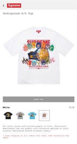 Supreme Undisputed S/S Top White
