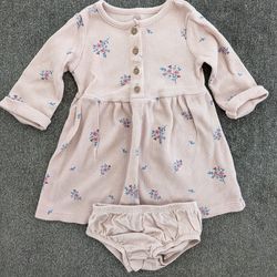 Carter's 2 Piece Baby Girl Outfit Size 12 Months NWOT