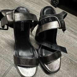 Silver Wedges Size 6