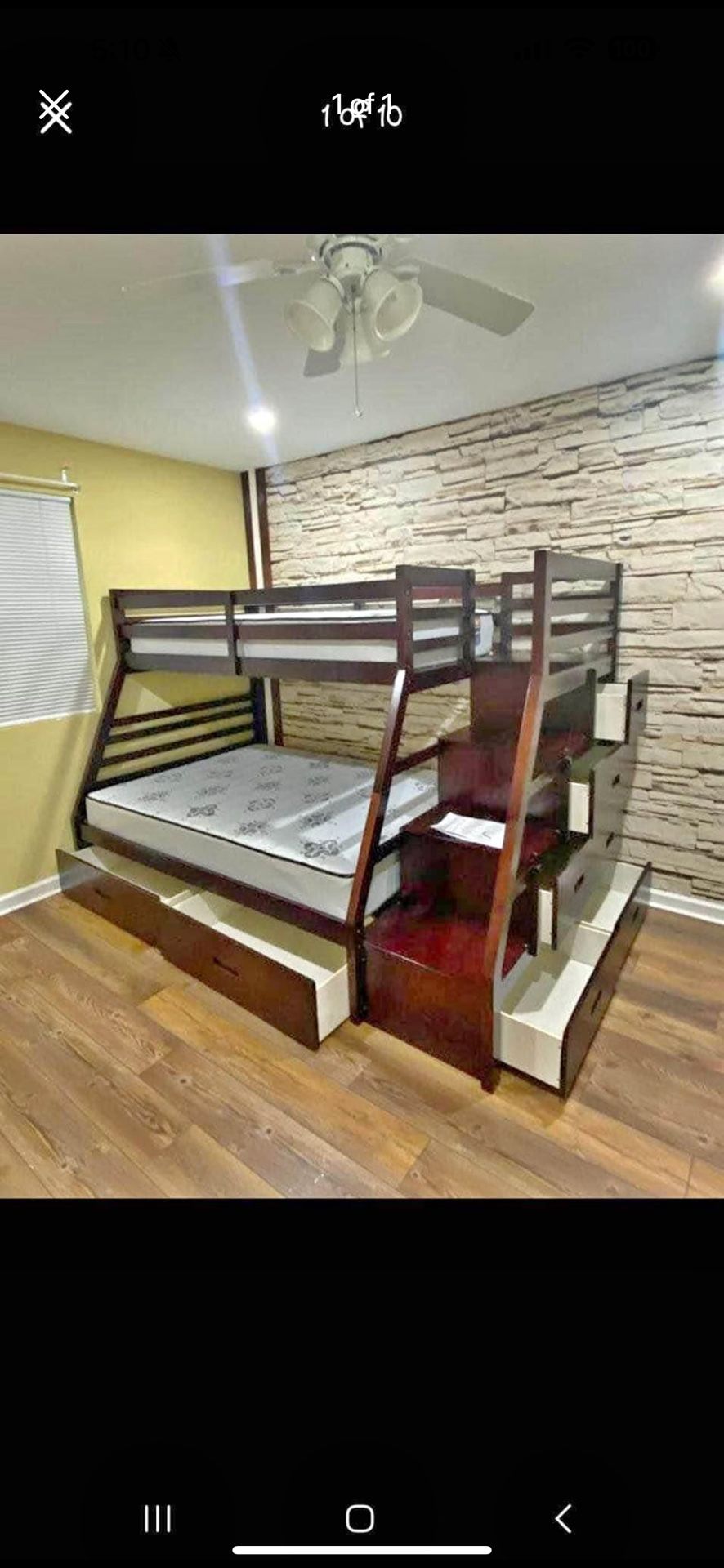 Bunk Beds Chairs Table