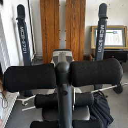 Marcy Classic Bench With Bar And Weights