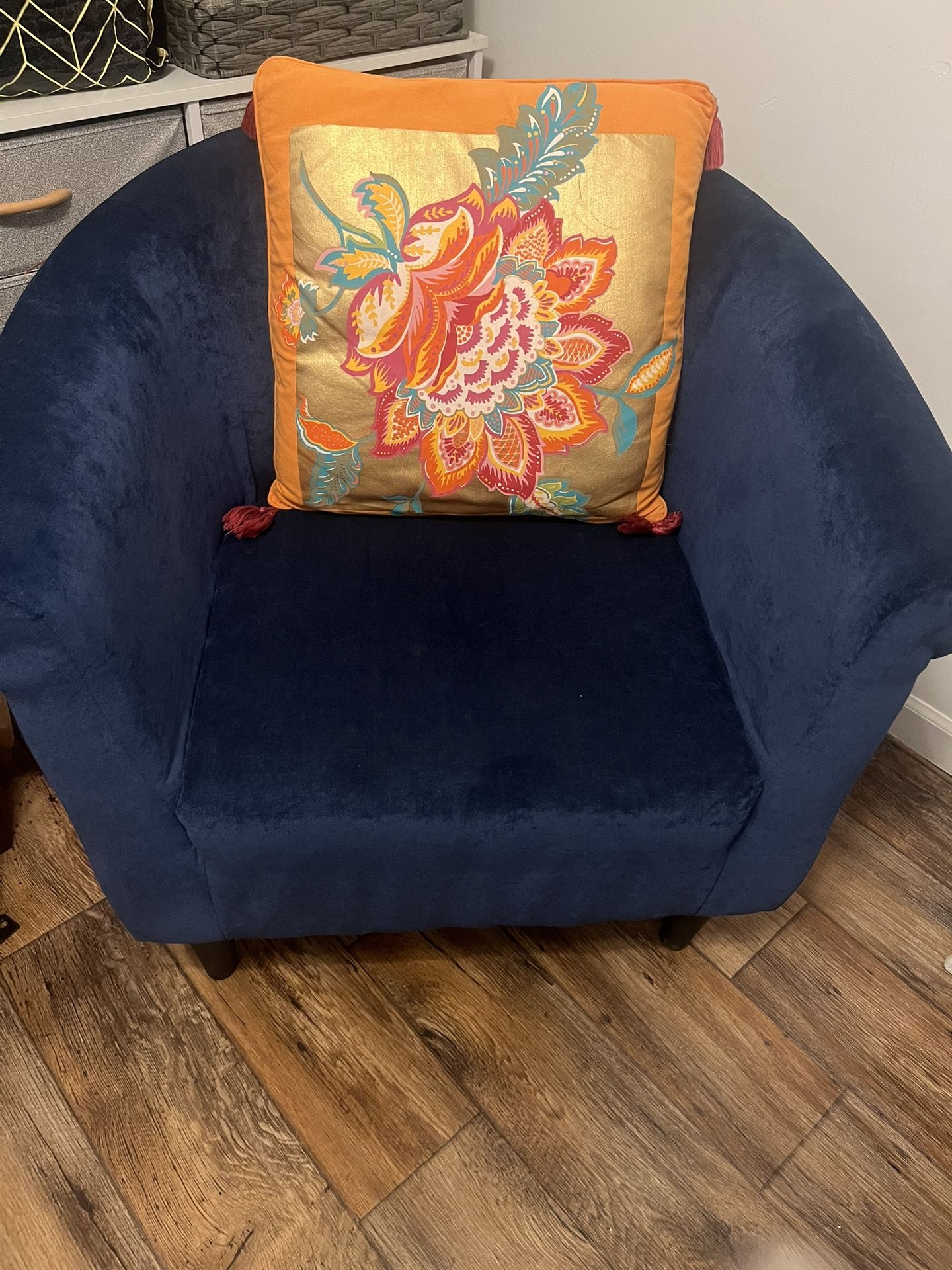 Navy blue Decor Chair