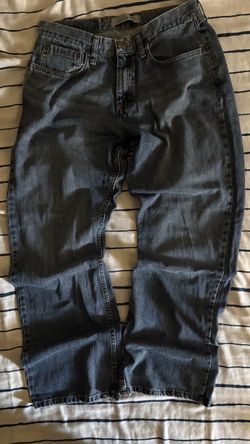 Men's Dark Wash Denim Jeans