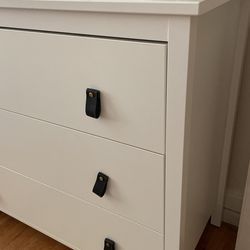Large White Dresser - Leather Pulls for Sale in Fullerton, CA - OfferUp