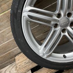 2011-2017 AUD.I A7 A8 A8L S7 S8  FACTORY WHEEL RIM 9Jx20 + TIRE 265/40 R20 OEM - QOI0A1 Auto Parts
