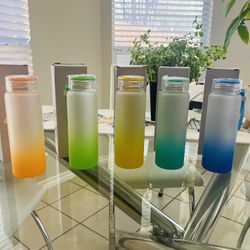 Colored sublimation tumblers