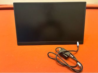 Portable Monitor with Power Adapter and Sleeve