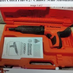 Ramset 22 or 27 caliber powder actuated nail tool