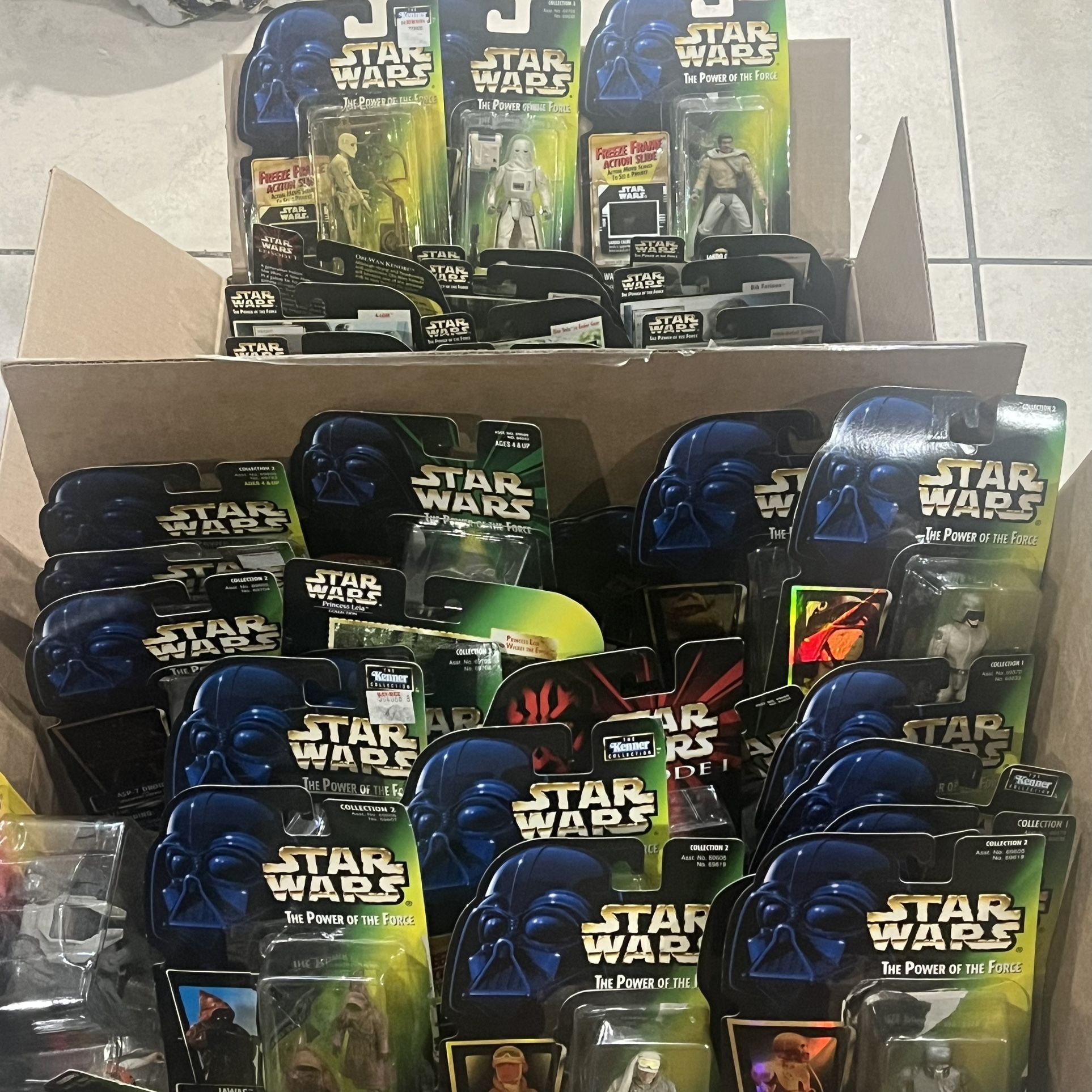 Lot of 67 Vintage 1996 98 Kenner Star Wars Loose Action Figures