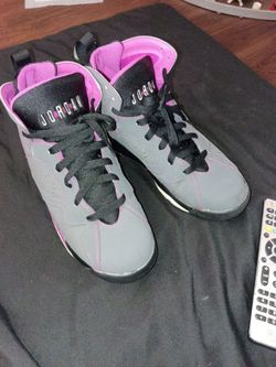 Grey & Pink Jordans