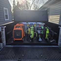 Mobile Detailing Pick Up Truck Set Up.