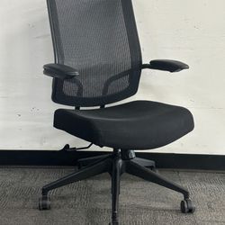 SitOnIt High Back Focus Task Chair (Black/Black)