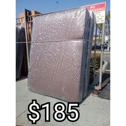 FULL MATTRESS WITH BOX SPRING 