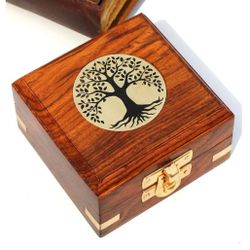 VROX 3" Artisan Handmade Rosewood Box