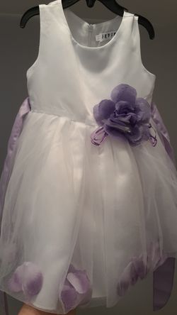 Little girls dress fits 18mnts to 24mnts wedding flower girl