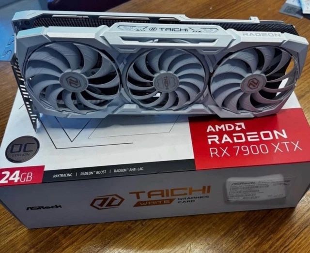 ASRock AMD Radeon RX 7900 XTX Taichi White RGB 24GB GDDR6