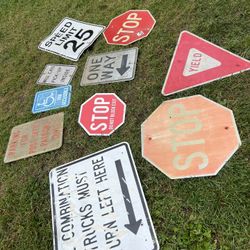 STOP      Street Signs For Sale 