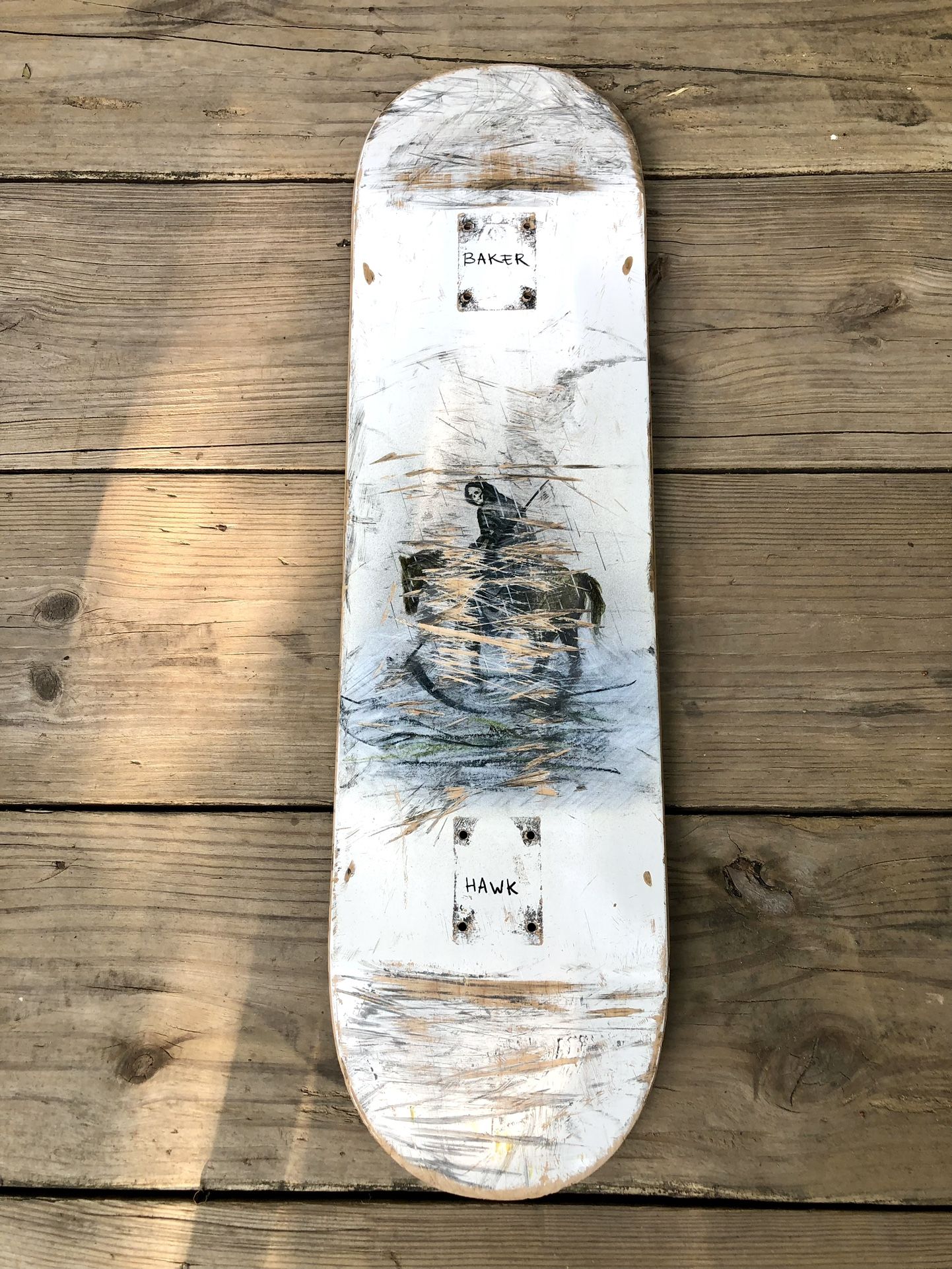 Baker 8 Inch Hawk Skateboard Deck