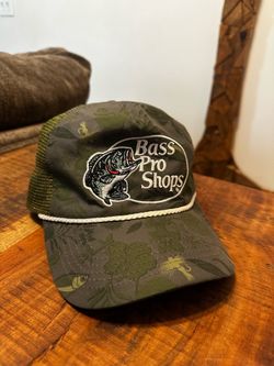 Stitched Bass Pro Lake Camo Hat
