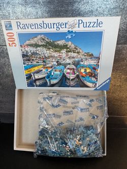 NEW 500 pce Colorful Marina Jigsaw Puzzle